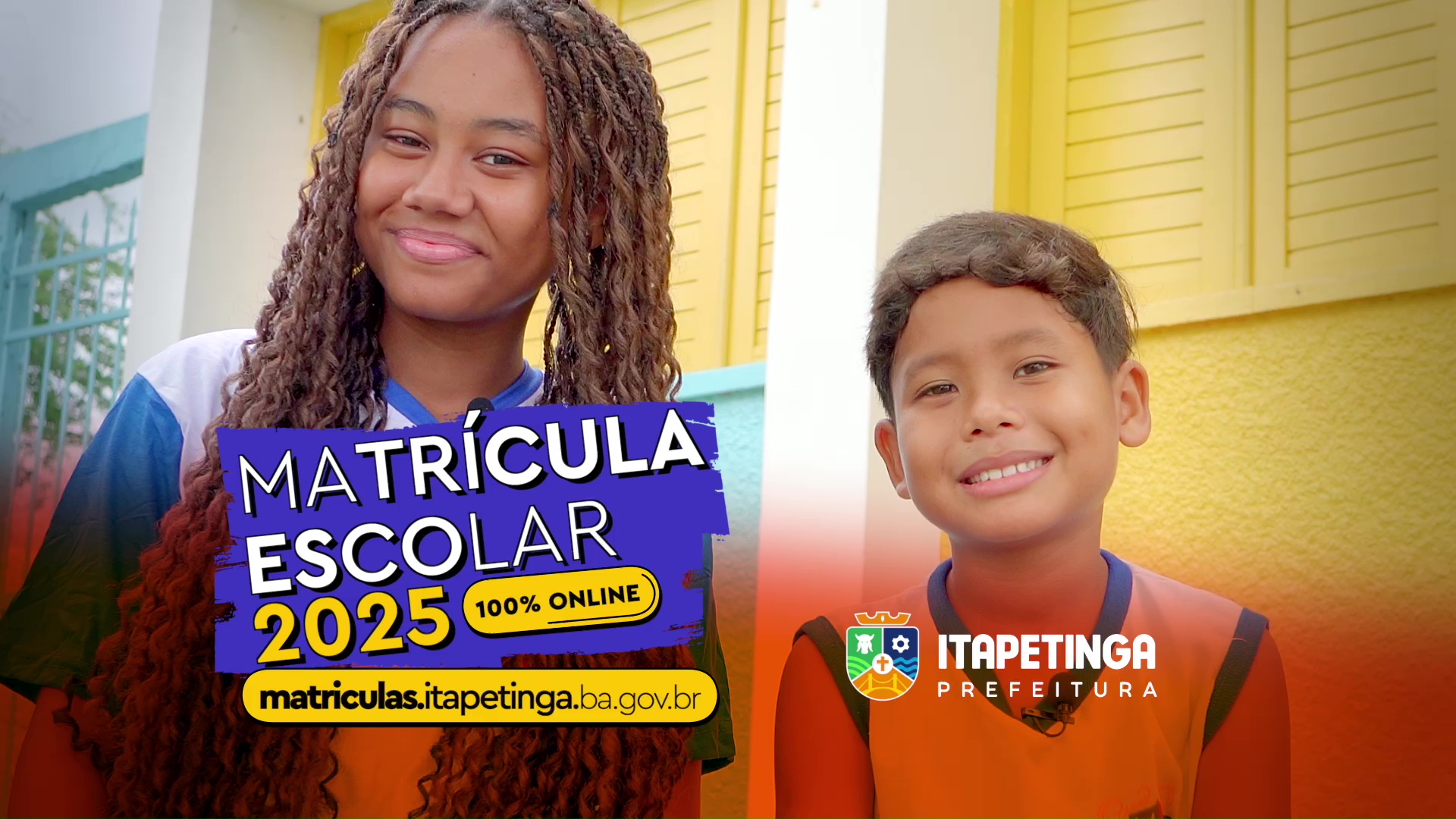 Matrícula escolar Itapetinga 2025