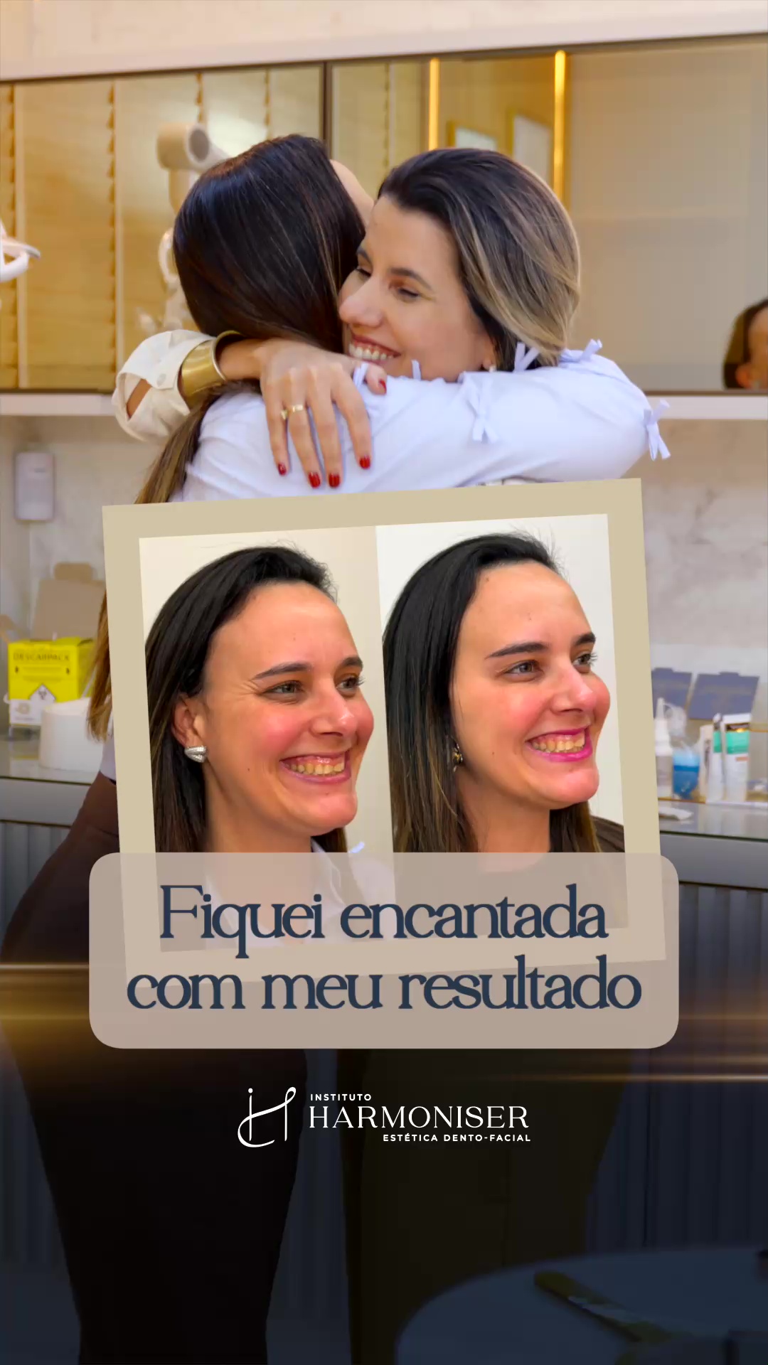 Fiquei encantada com meu resultado